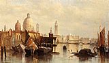 Venice Canvas Paintings - A View Of Venice